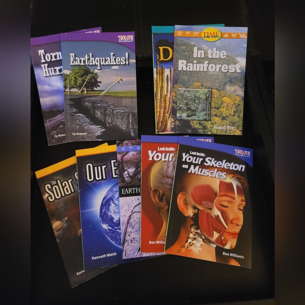 Time For Kids Set of 9 Books